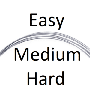 20ga Argentium® Silver Wire Solder Easy Medium Hard Soldering Jewellery Sterling