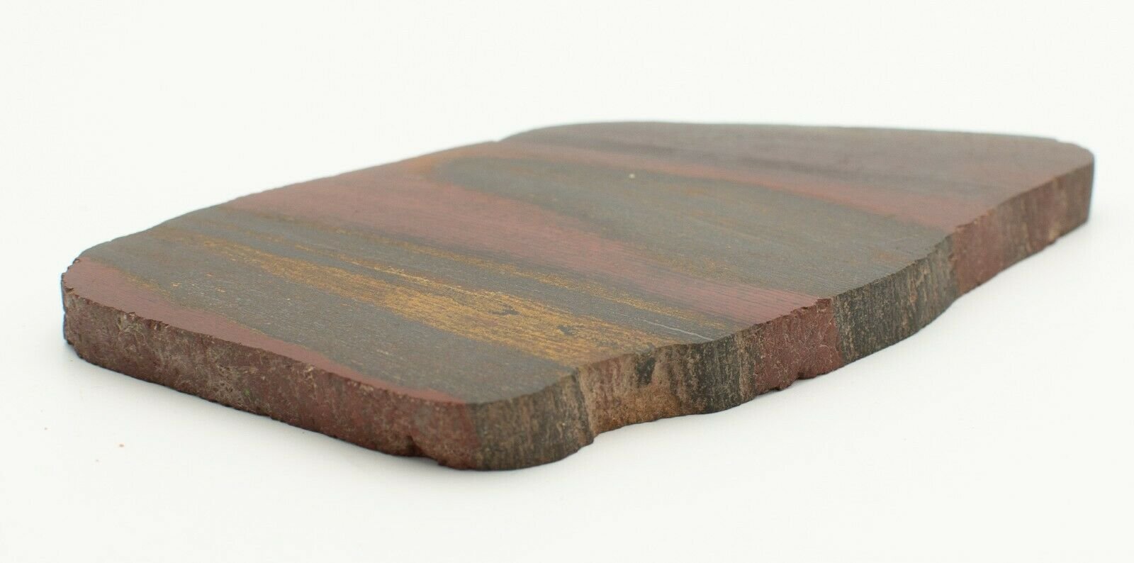 Polished-Western-Australian-Banded-Iron-Jasper-Slice-Stone-Slab-Pilbara-BI011-374010573420-5