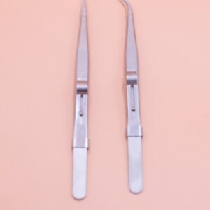 Side Locking Jewellers Diamond Tweezers Stainless Steel