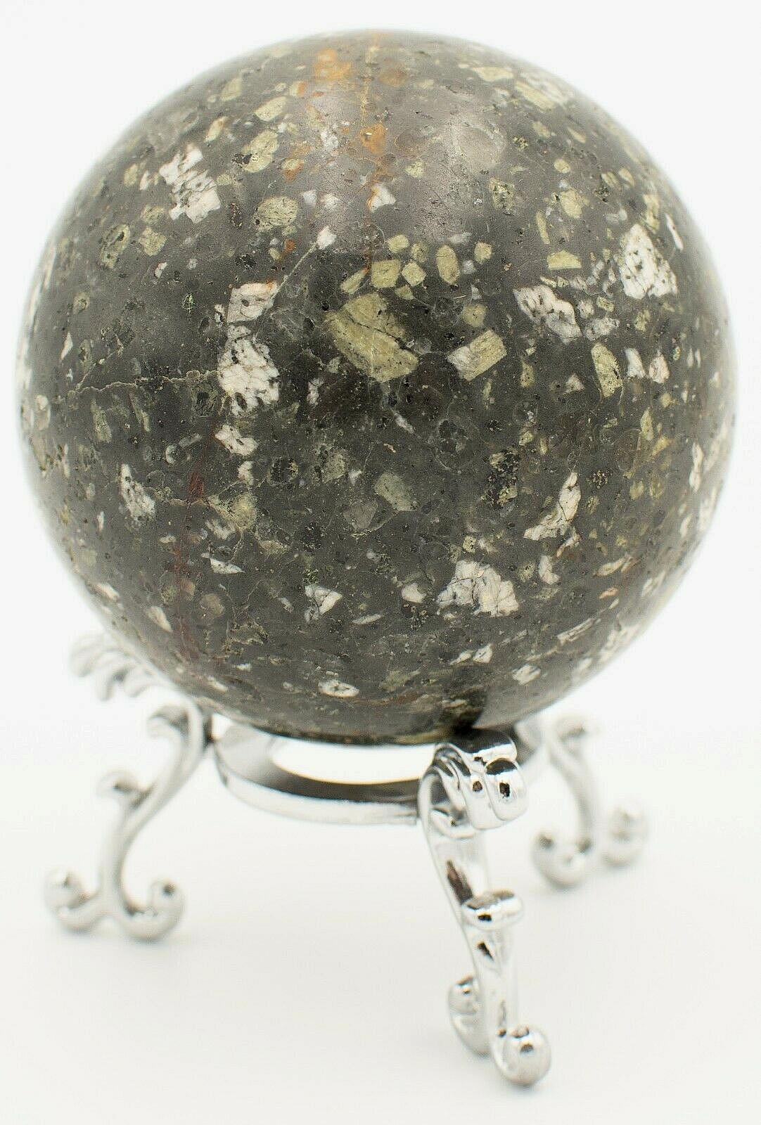 Western-Australia-Chinese-Writing-Stone-63mm-Rock-Stone-Sphere-Free-Stand-S16-374003012530-2