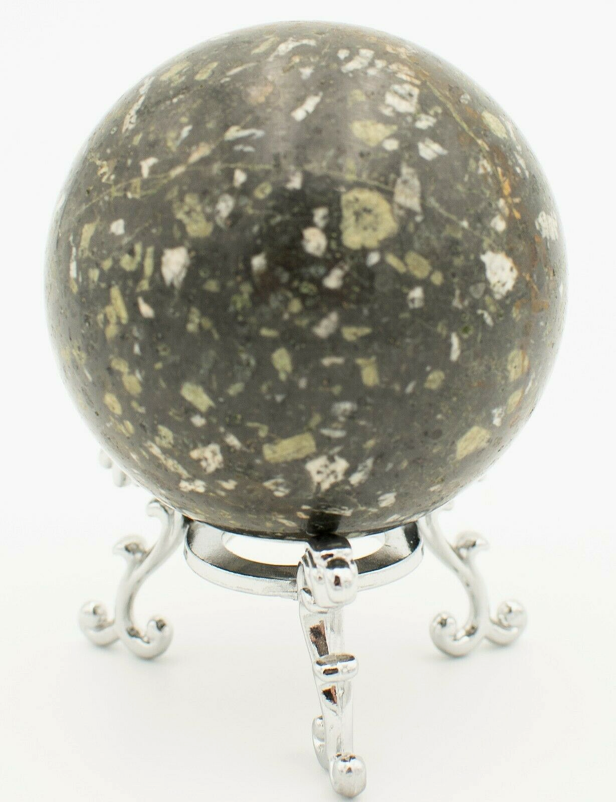 Western-Australia-Chinese-Writing-Stone-63mm-Rock-Stone-Sphere-Free-Stand-S16-374003012530