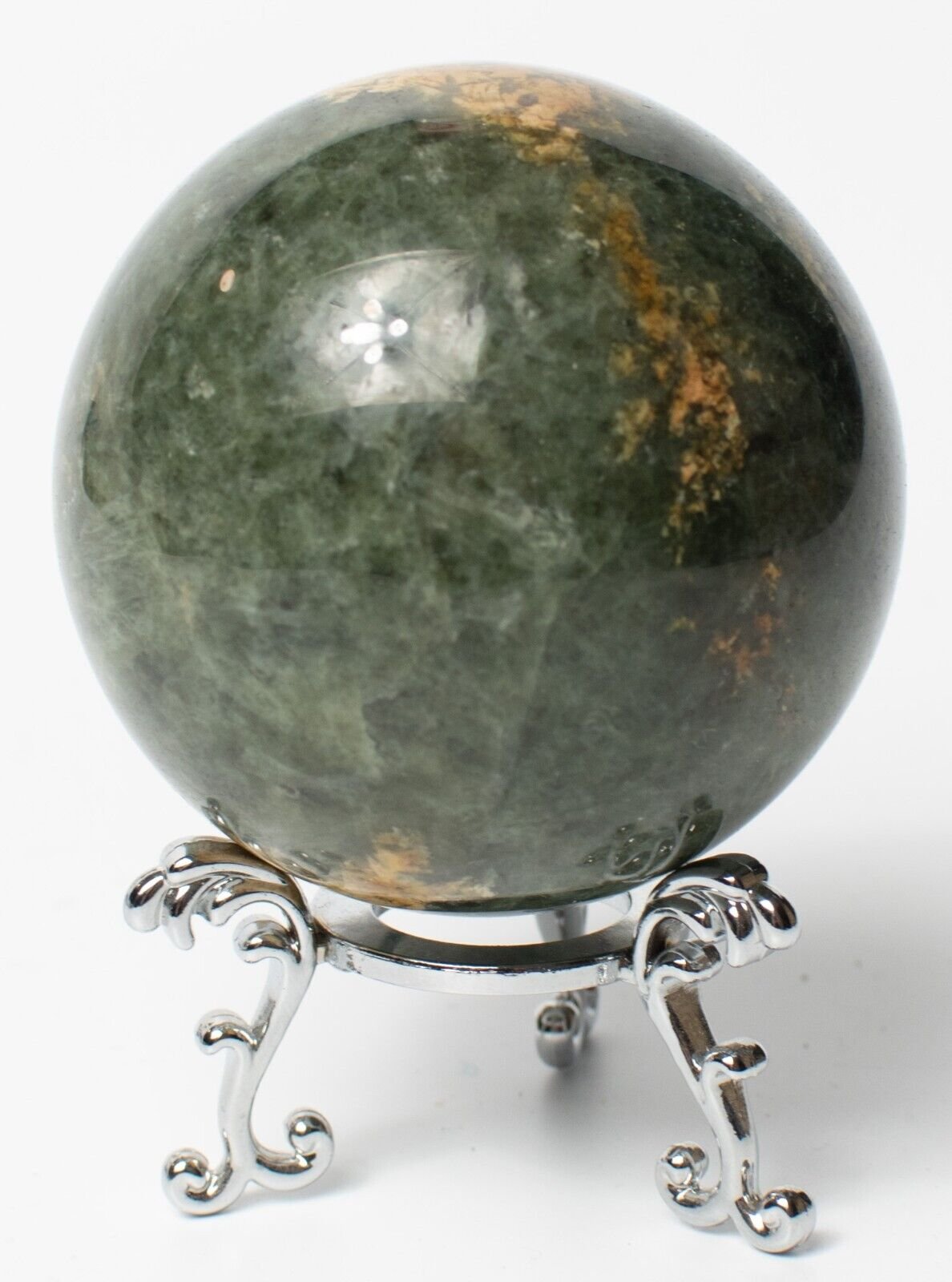 Western-Australian-Chrome-Diopside-64mm-Rock-Sphere-Free-Stand-Jasper-CD3008231-374907749480-2