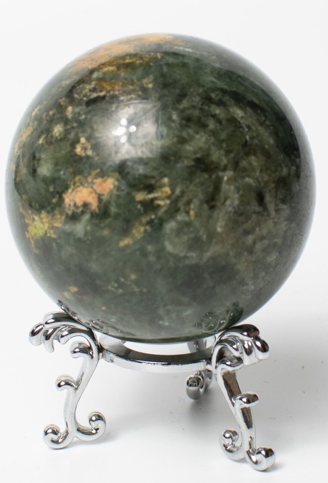 Western-Australian-Chrome-Diopside-64mm-Rock-Sphere-Free-Stand-Jasper-CD3008231-374907749480-3