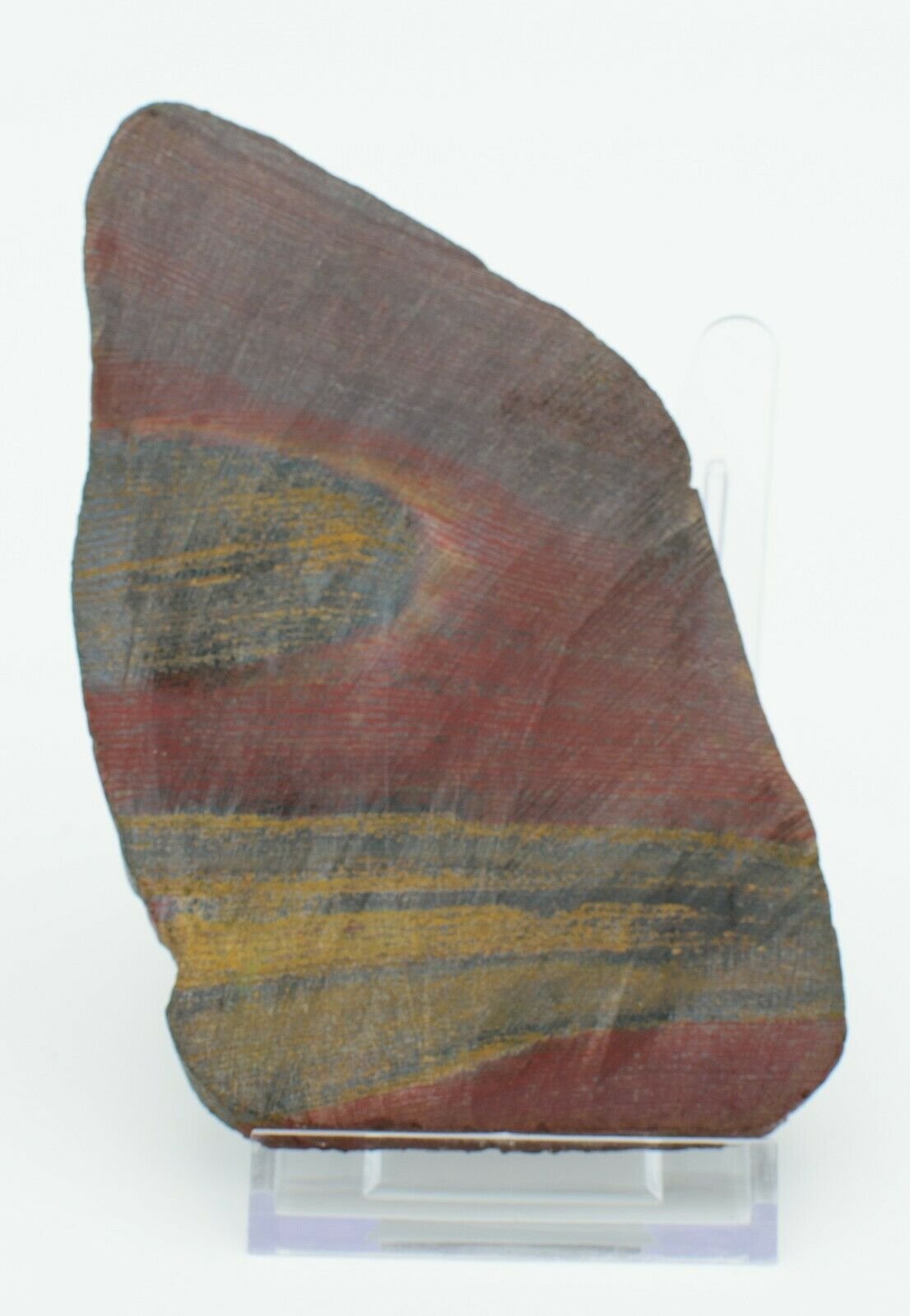 Polished-Western-Australian-Banded-Iron-Jasper-Slice-Stone-Slab-Pilbara-BI003-373994000551-2
