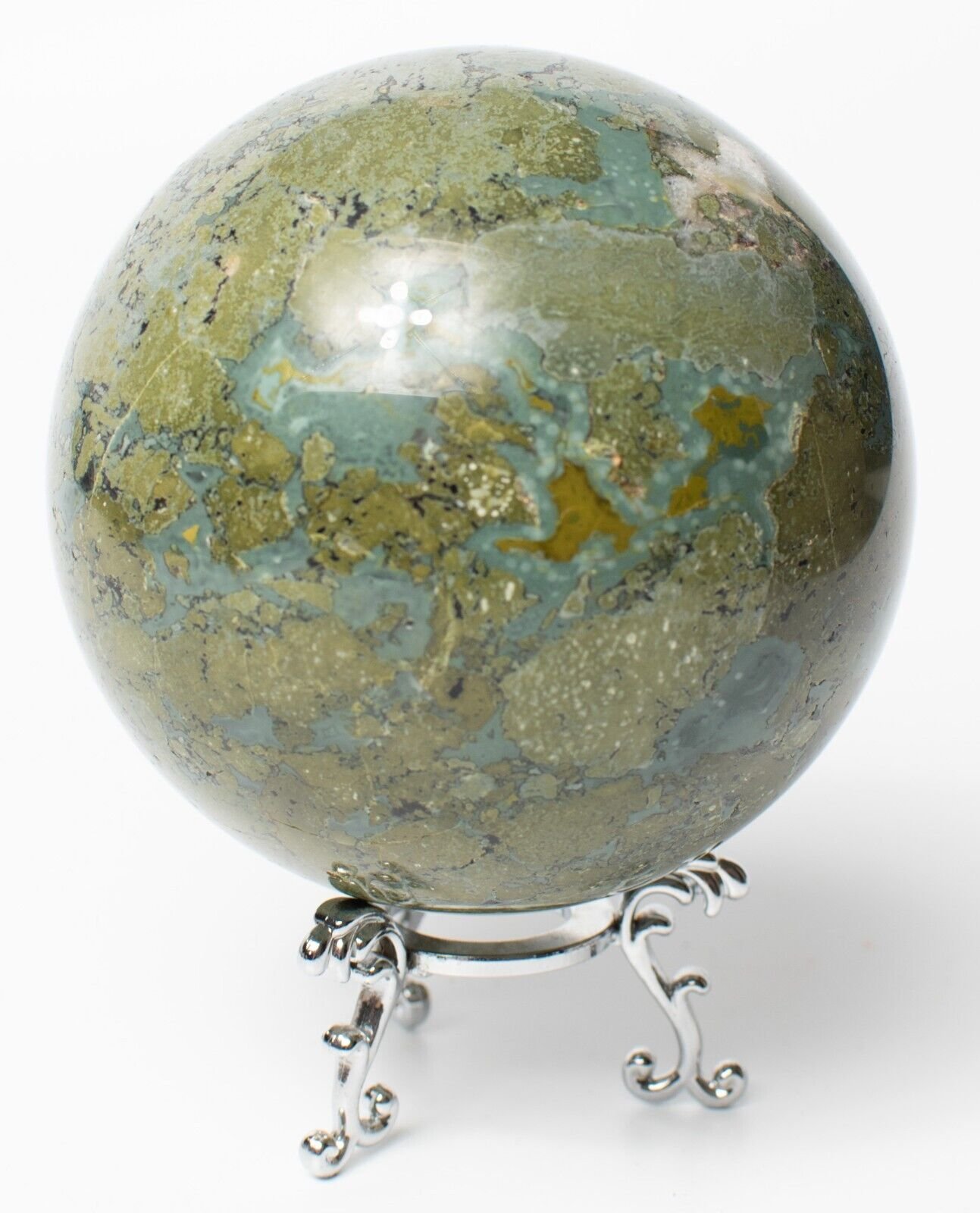 Western-Australian-Pilbara-Galaxy-Agate-91mm-Rock-Sphere-Orb-GA2908231-374906413351