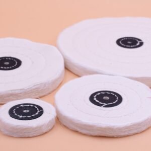 Cotton Cloth Lapidary Polishing Wheel Rock Glass Timber 50mm-200m 12-15mm thick