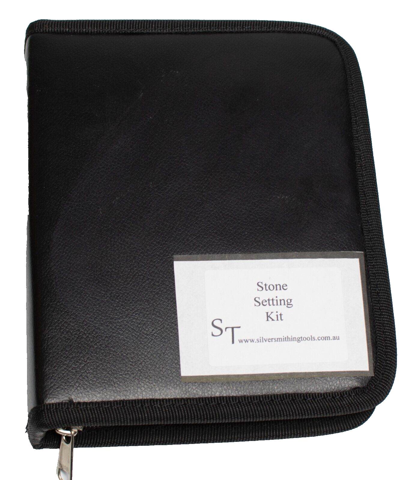 Jewellers-Stone-Setting-Kit-Jewellery-Making-Set-Ring-Clamp-Leather-Case-375403451192-2