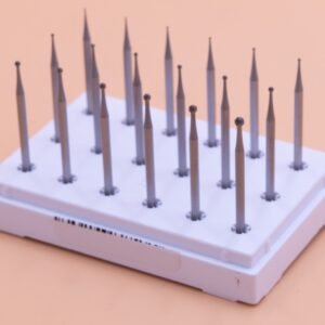 Technique™ Round Bur Set, Set of 18 For Grinding And Finishing Burs