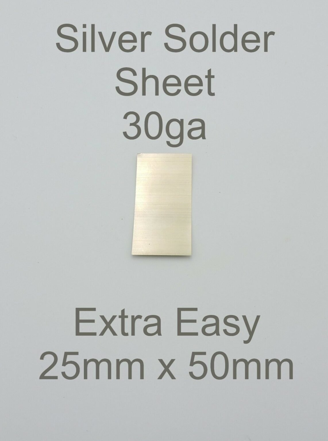 Silver Solder Sheet 925 Sterling Extra Easy Medium Hard Soldering Jewellery SILVERSMITHING TOOLS