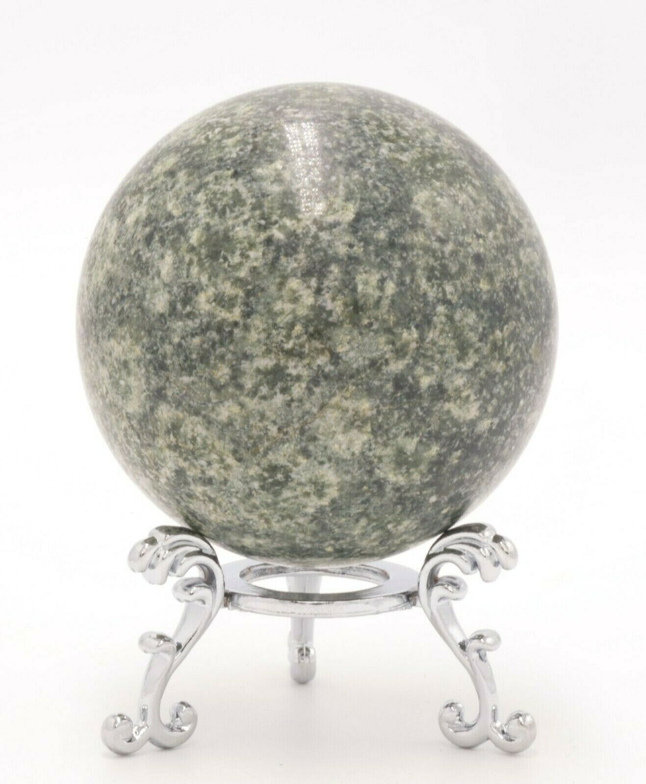 Western Australia Serpentine 65mm Rock Stone Sphere Free Stand PR4 ...