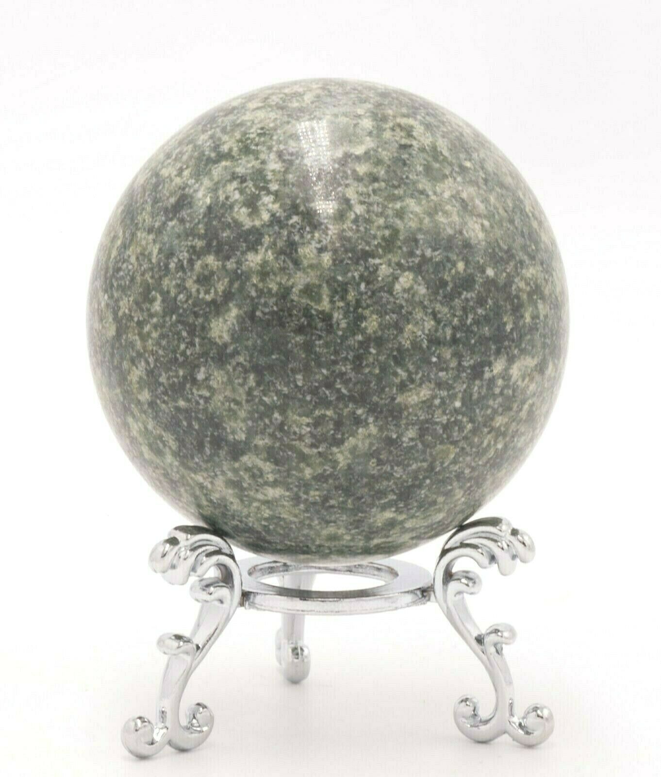 Western Australia Serpentine 65mm Rock Stone Sphere Free Stand PR4 ...