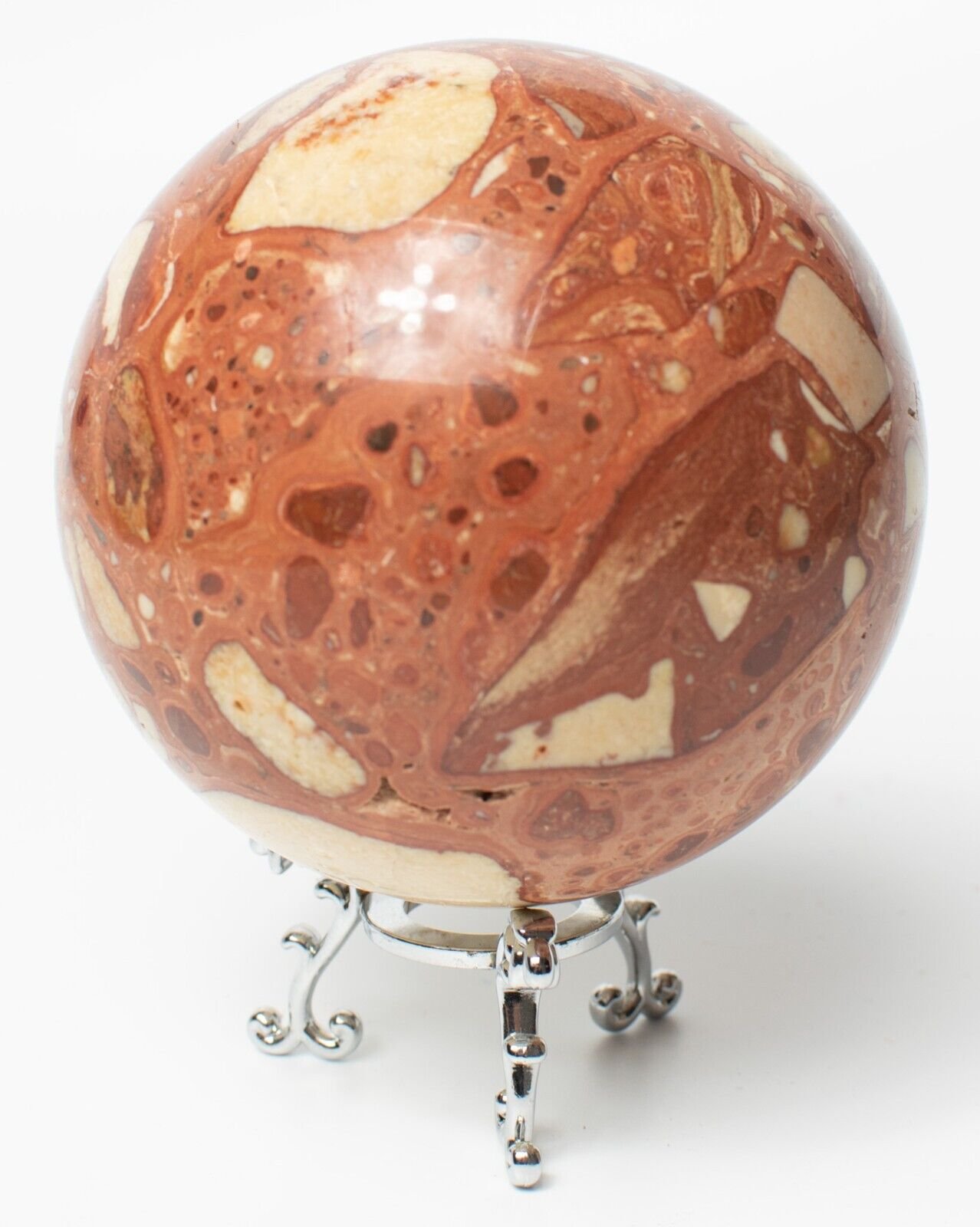 Exmouth-Western-Australia-Pudding-Stone-93mm-Rock-Sphere-Jasper-EP2908231-374906185985-4