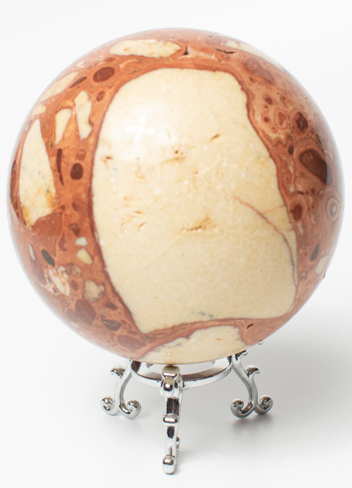 Exmouth-Western-Australia-Pudding-Stone-93mm-Rock-Sphere-Jasper-EP2908231-374906185985-7