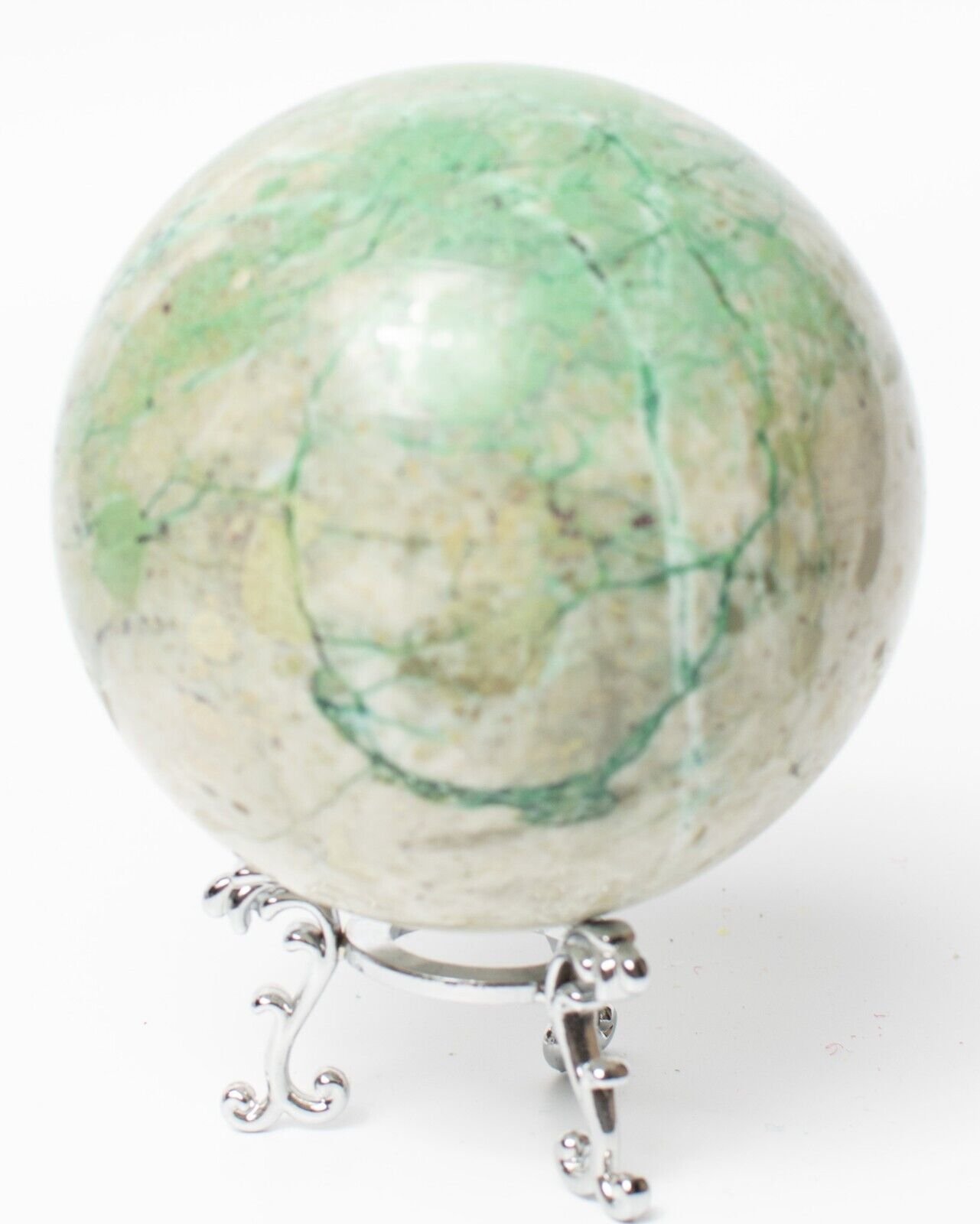 Western-Australia-Chrysocolla-Malachite-89mm-Rock-Sphere-Jasper-BBM2908234-374906401835-4