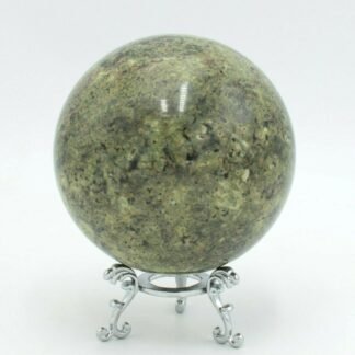 Western Australia Serpentine 90mm Rock Sphere Orb Pilbara