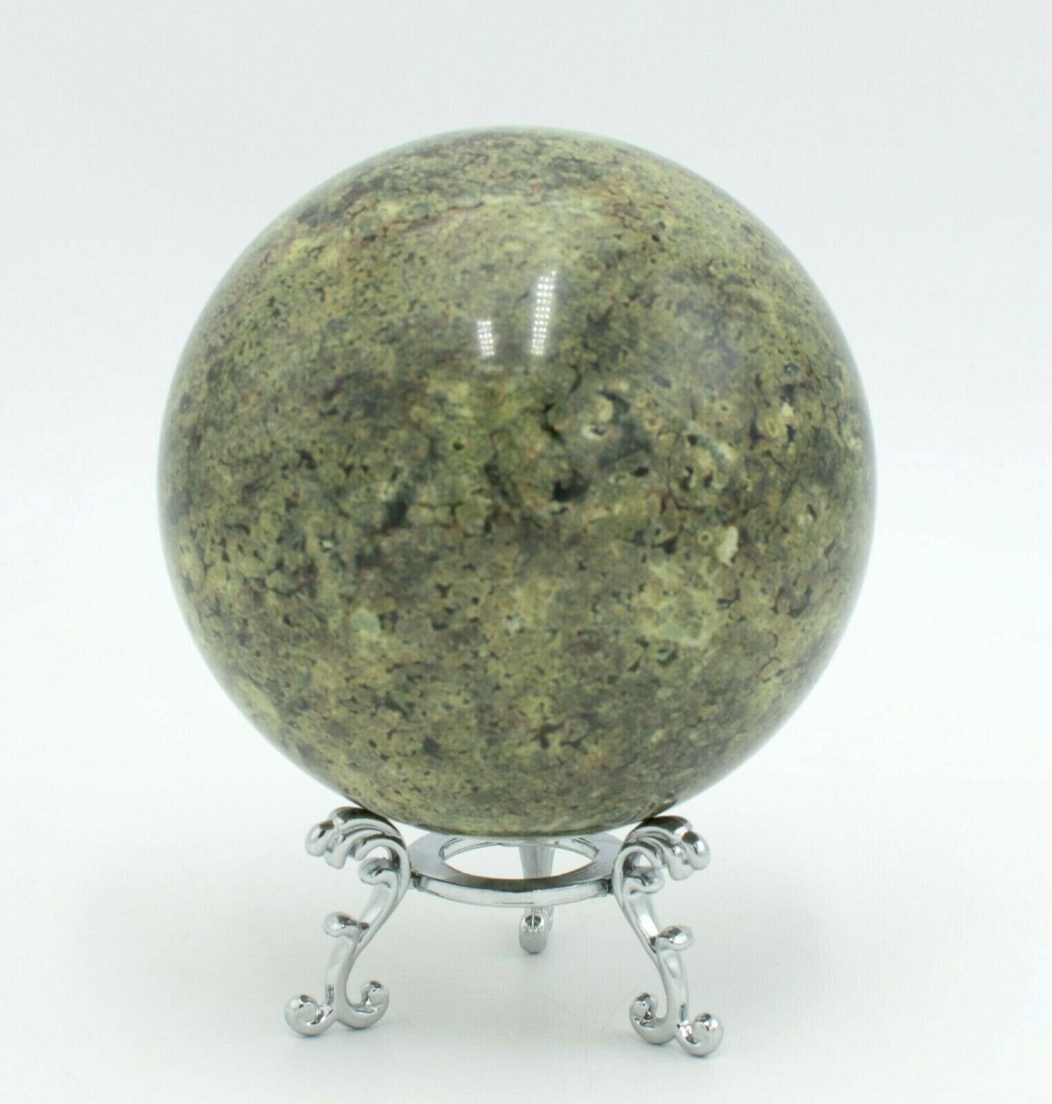 Western-Australia-Serpentine-90mm-Rock-Sphere-Orb-Pilbara-372925974435