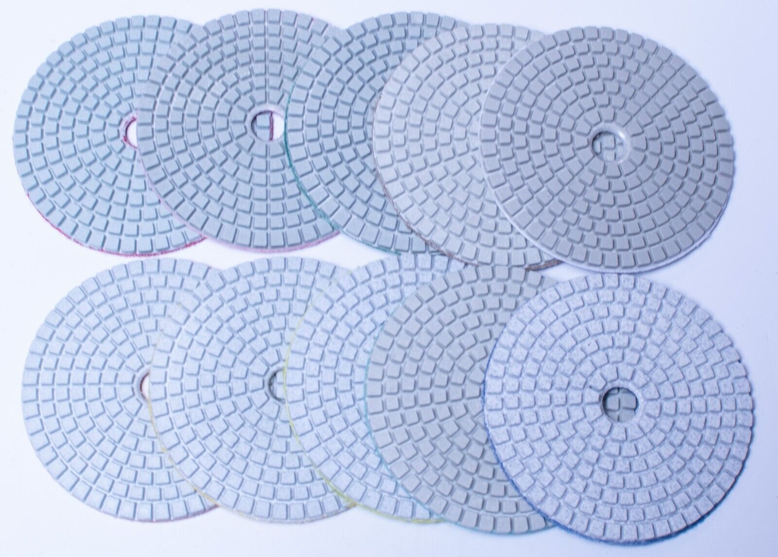 10-100mm-Diamond-Polishing-Pads-Rock-Grinding-Slabs-Slices-Granite-Jasper-4-inch-335466151946-2