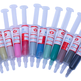 12Pcs 0.5 - 40 Micron Diamond Polishing Polish Paste Lapping Compound Syringe