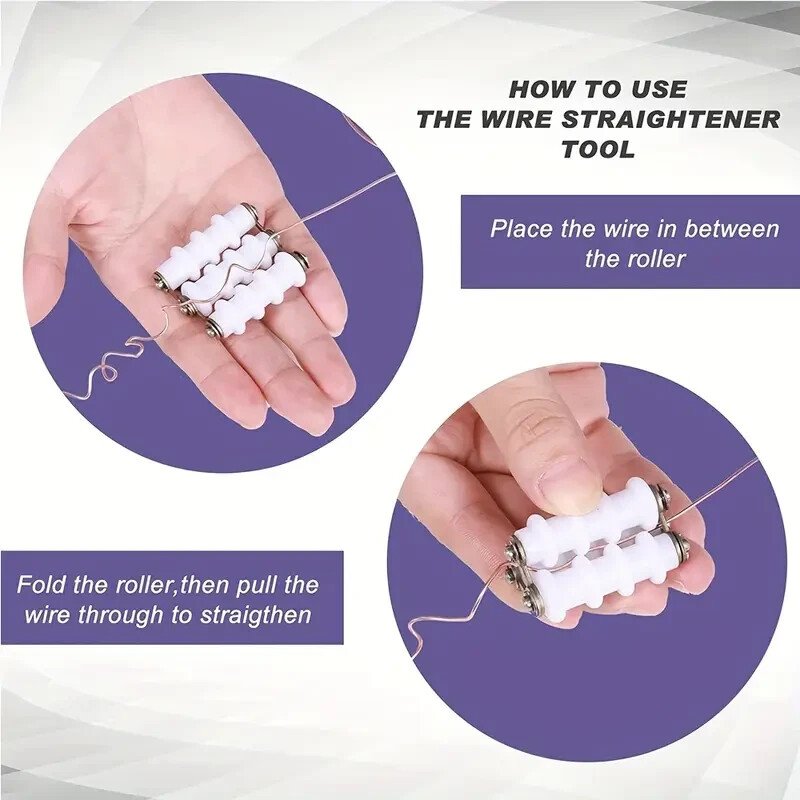 925-Sterling-Silver-Wire-Straightener-Jewellery-Tools-Aluminium-Gold-Copper-376195687937