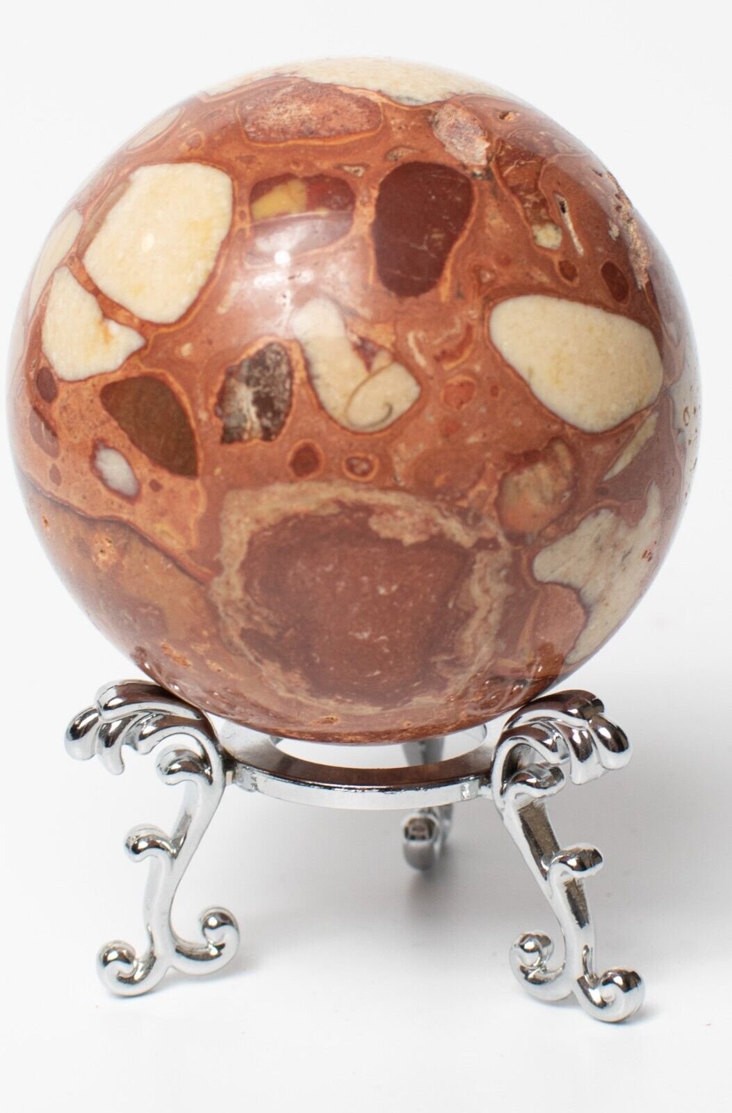 Exmouth-Western-Australia-Pudding-Stone-62mm-Rock-Sphere-Stand-PS3008231-374907691717