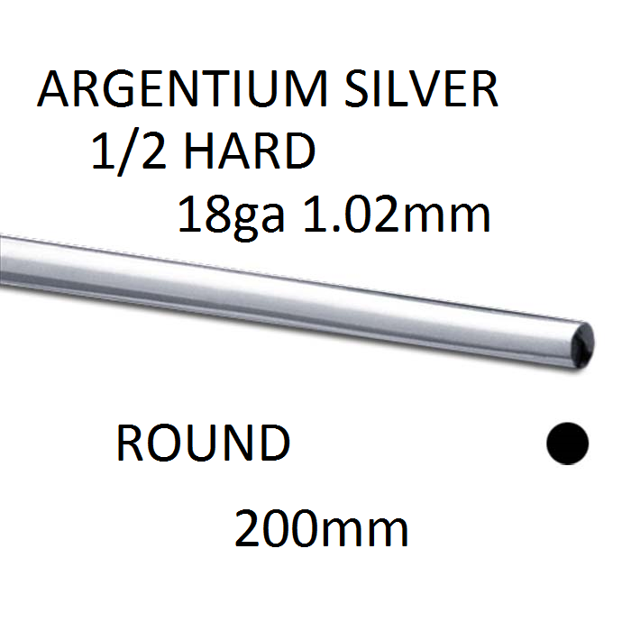 Variation-of-ARGENTIUM-SILVER-18ga-040quot-102mm-HALF-HARD-ROUND-WIRE-SMITHING-STERLING-WRAP-332290600867-9a29