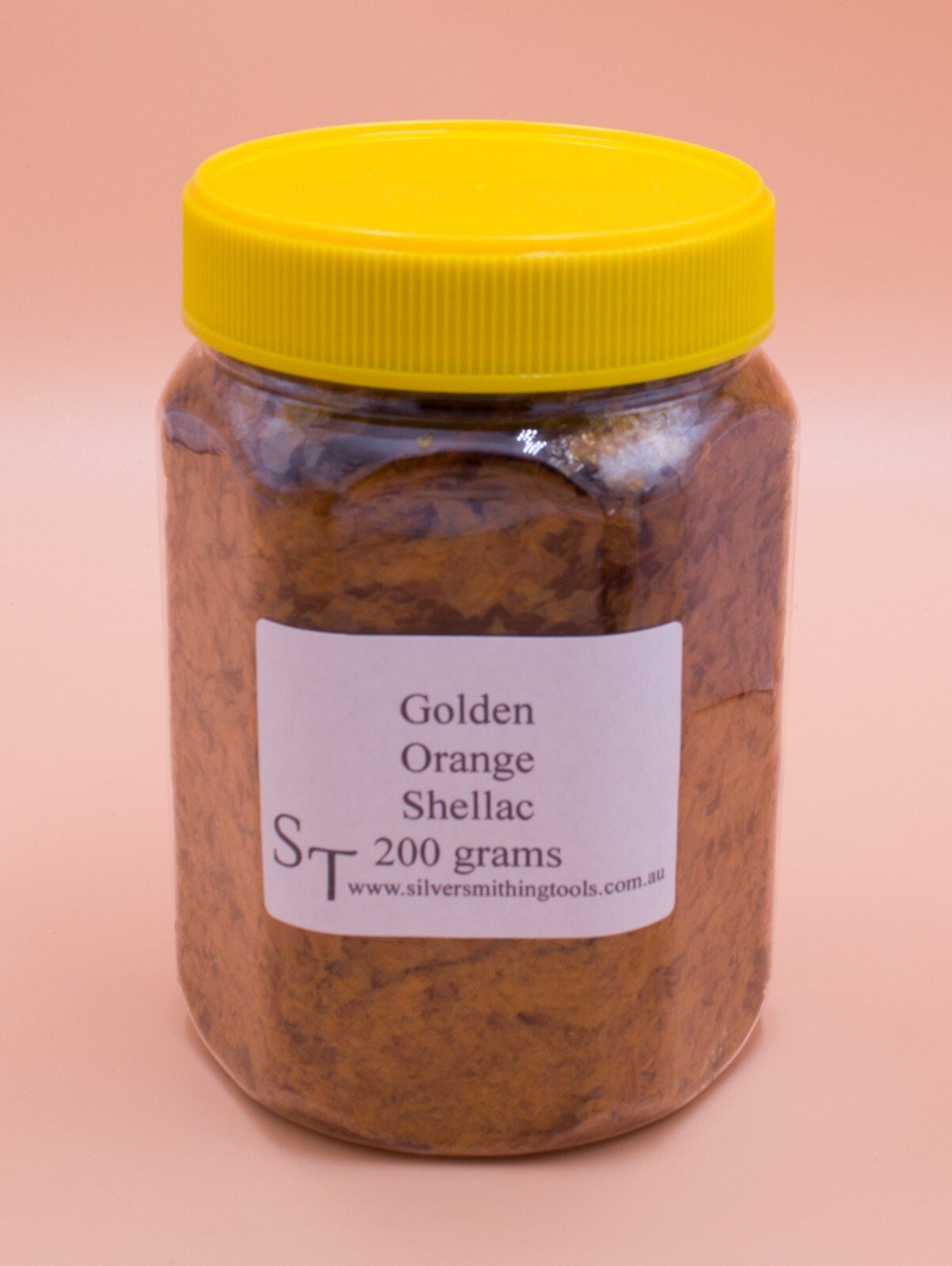 Variation-of-Golden-Orange-Shellac-Flakes-For-Faceting-Glue-Dop-Help-Timber-French-Polishing-376288880197-8f6b