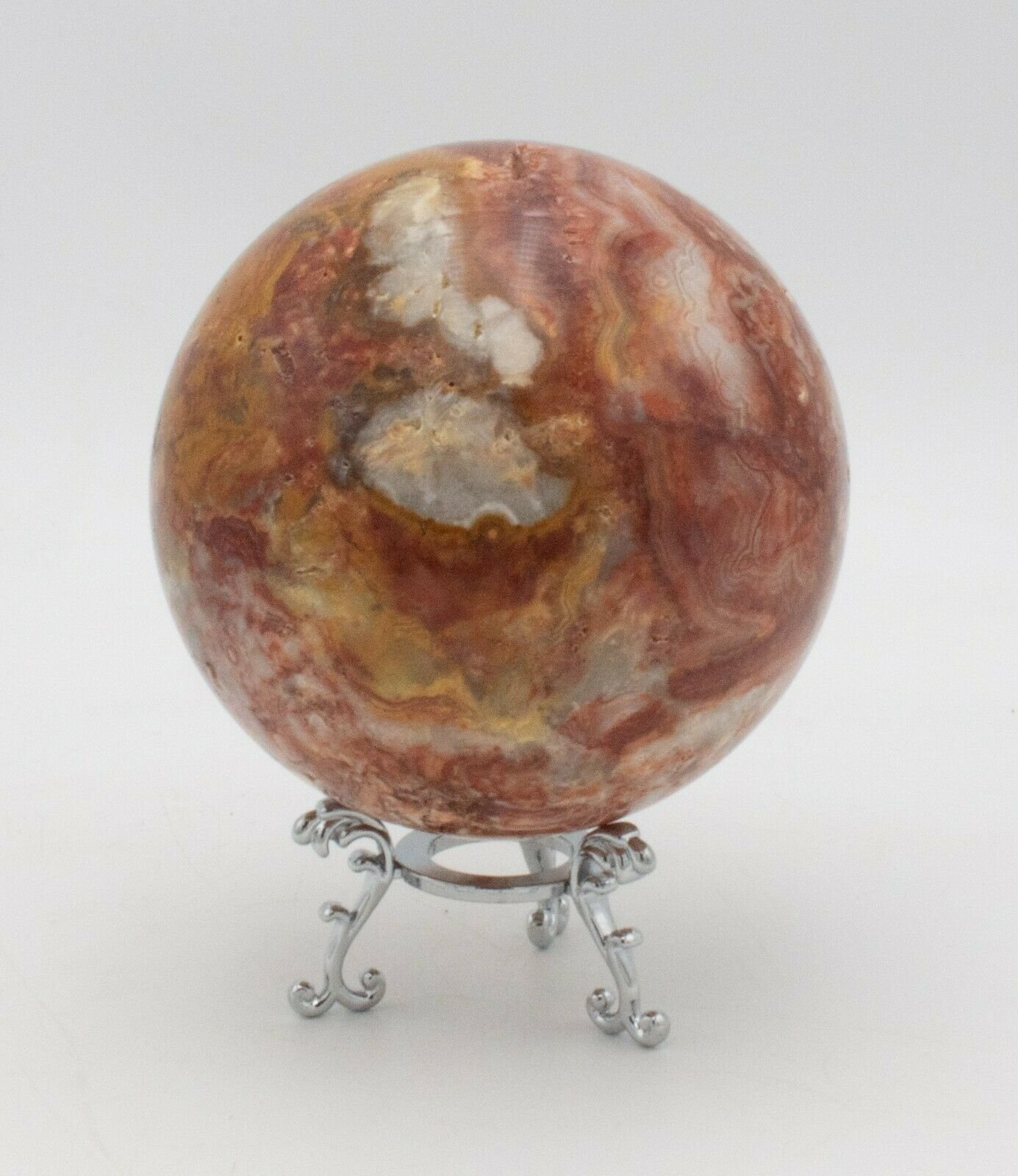 Western-Australian-Crazy-Lace-Agate-94mm-Rock-Sphere-Free-Stand-Jasper-CL05-373379773947-3
