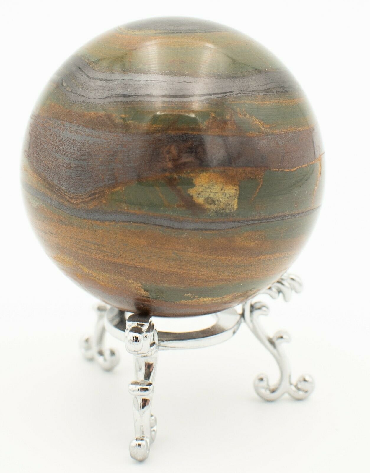 Western-Australia-Jasper-Chert-Hematite-65mm-Rock-Stone-Sphere-Free-Stand-S15-374002960218-4