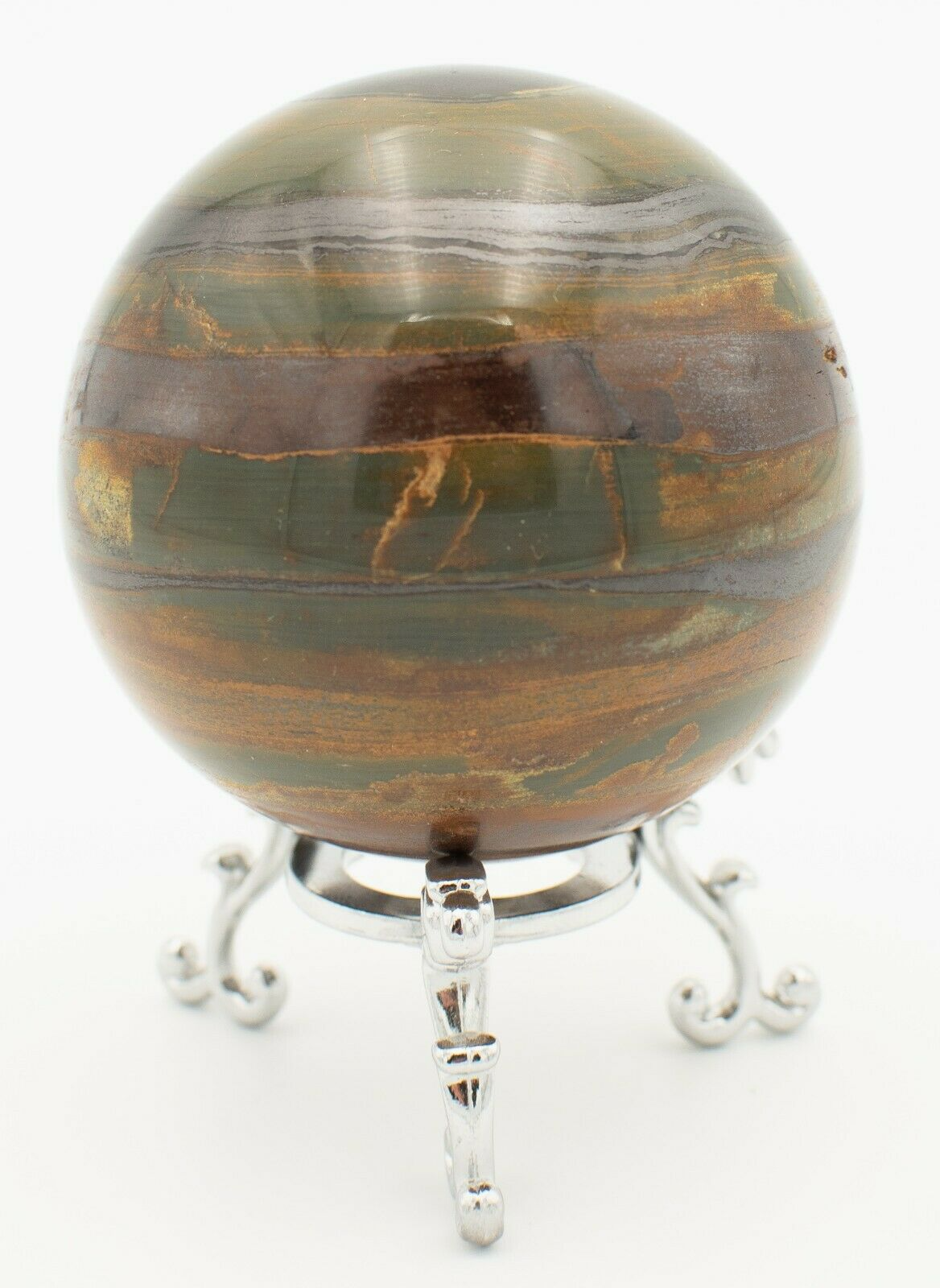 Western-Australia-Jasper-Chert-Hematite-65mm-Rock-Stone-Sphere-Free-Stand-S15-374002960218