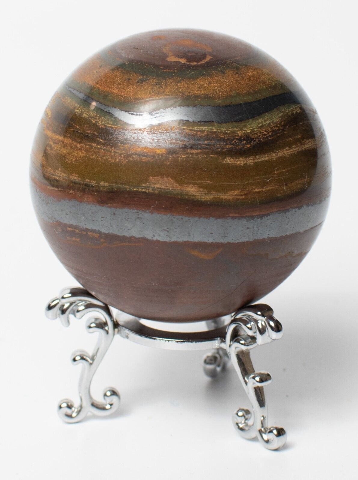 Western-Australian-Hematite-Banded-Iron-Rock-Sphere-Free-Stand-Jasper-BI2809233-374954914078