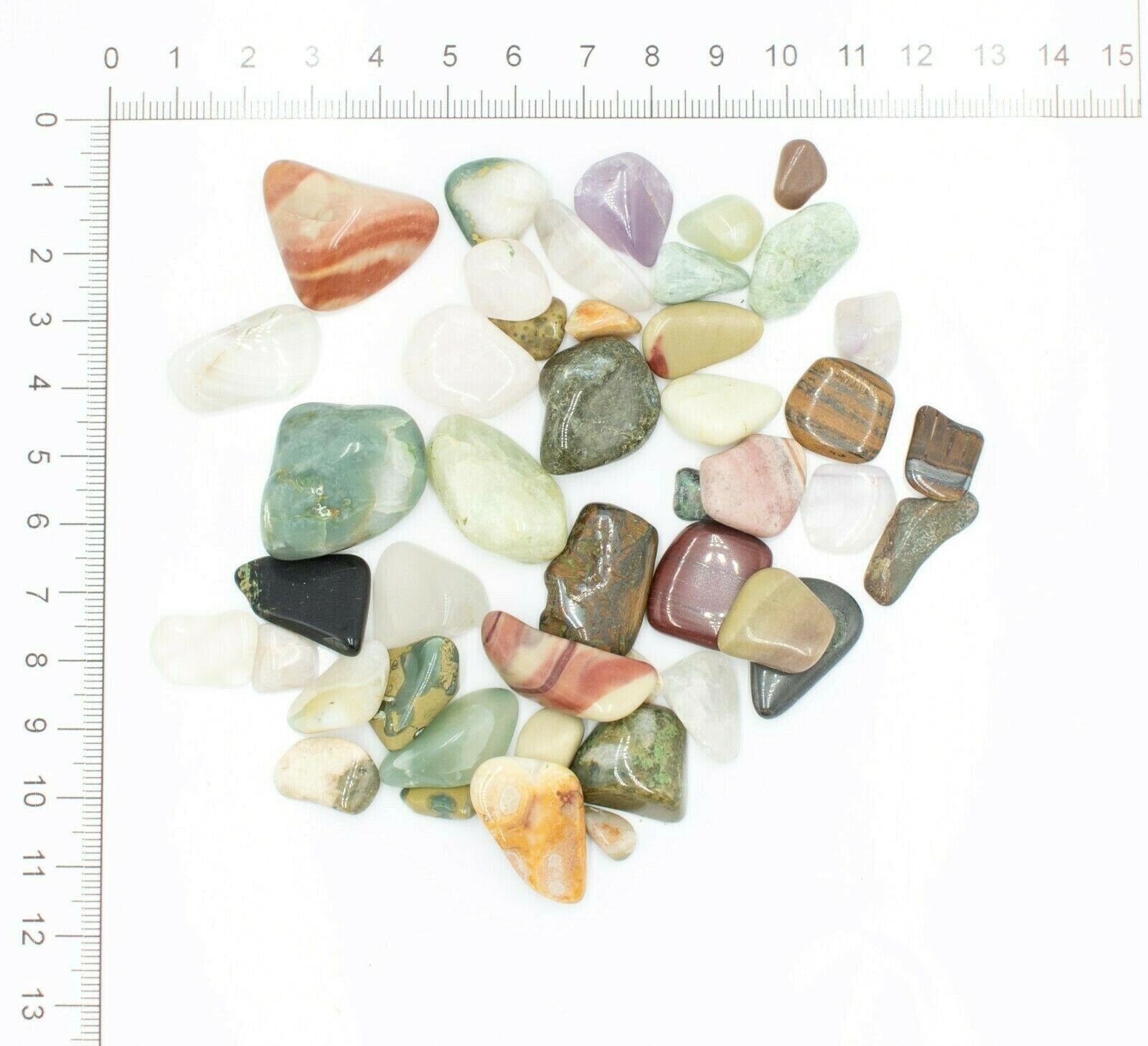 Western-Australian-Tumble-polished-Rocks-Crystals-Amethyst-Jasper-Aquamarine-373430919318-2