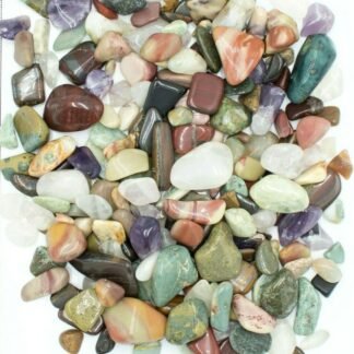 Western Australian Tumble polished Rocks Crystals Amethyst Jasper Aquamarine