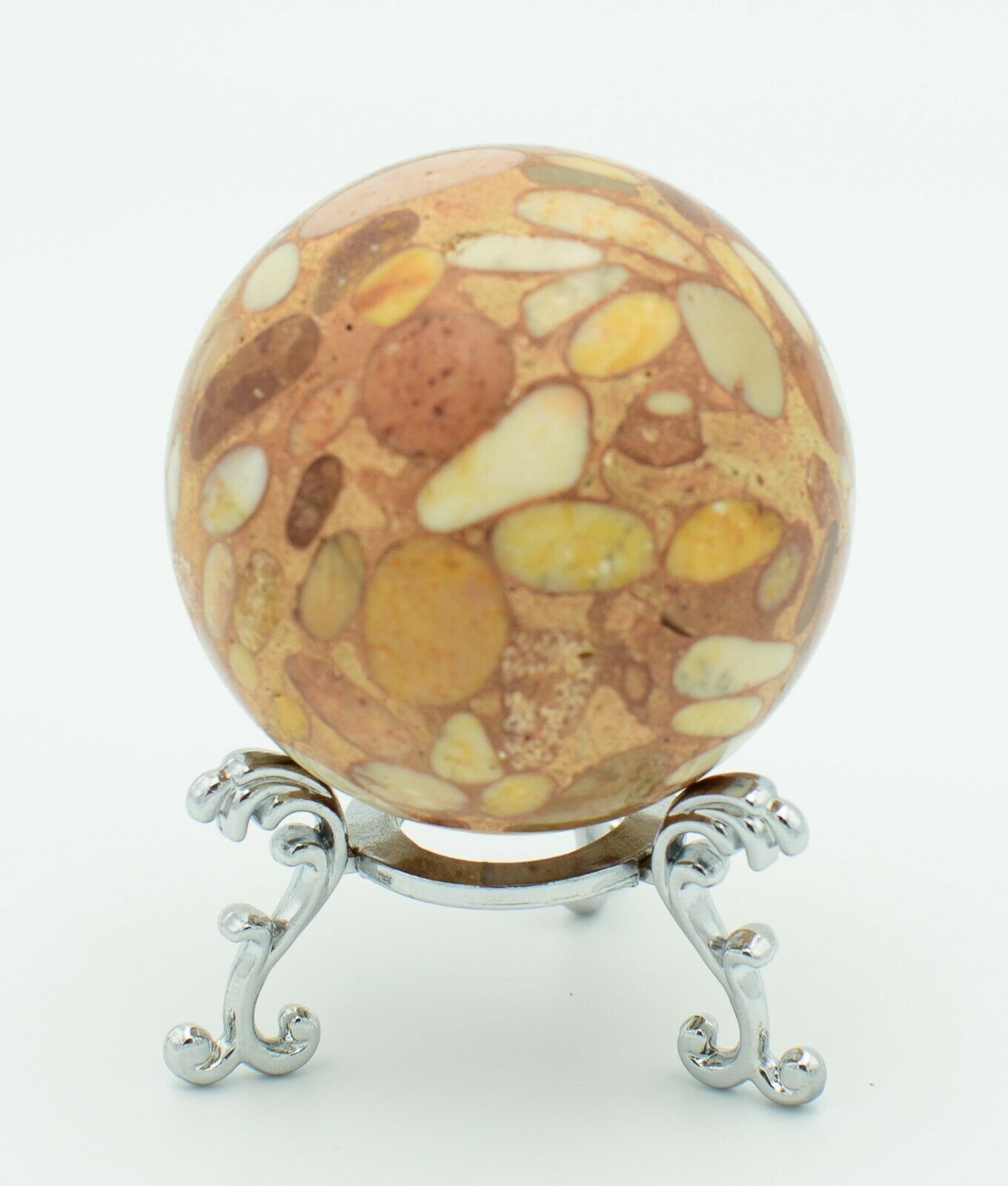 Exmouth-Western-Australia-Pudding-Stone-59mm-Rock-Sphere-Free-Stand-Limestone-p1-373995486309-2