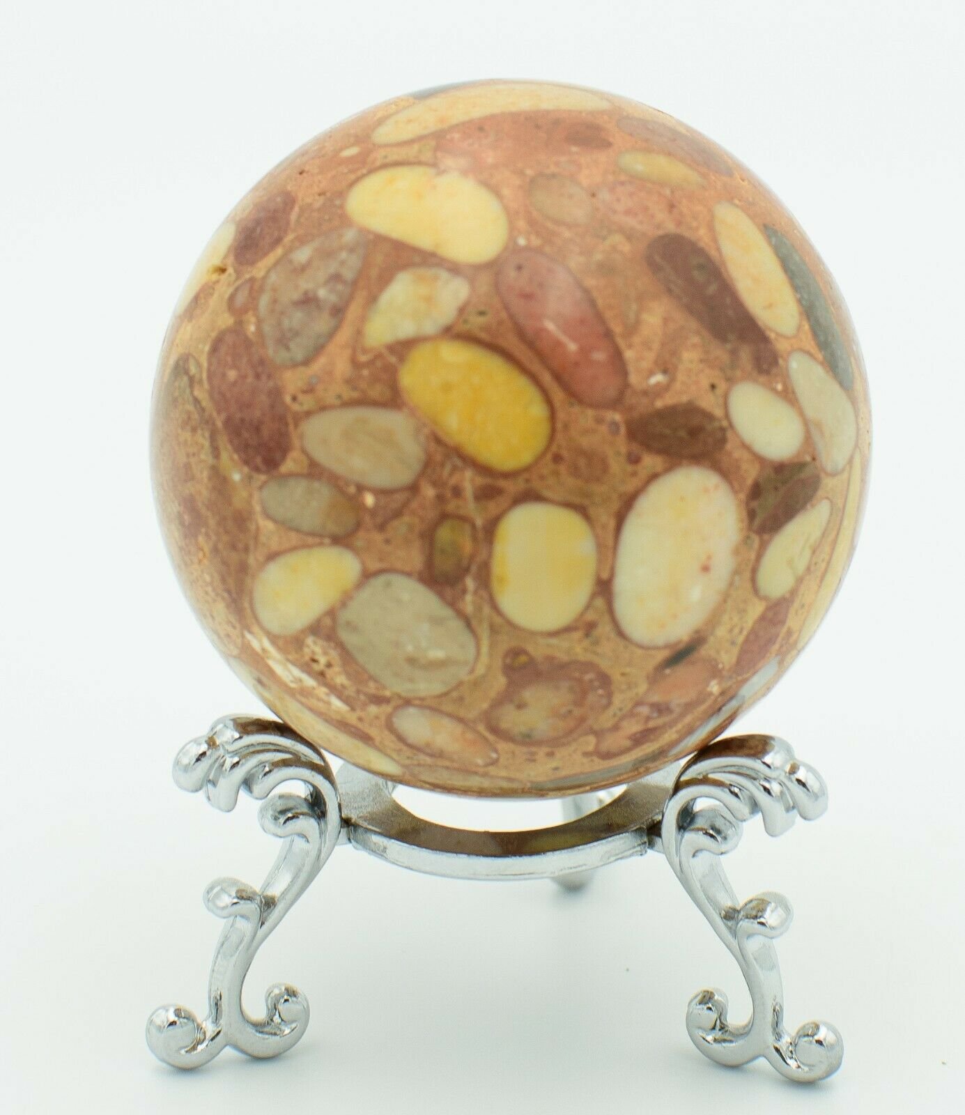 Exmouth-Western-Australia-Pudding-Stone-59mm-Rock-Sphere-Free-Stand-Limestone-p1-373995486309-3