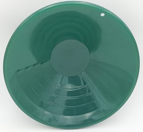 thumbnail image 2 of Turbopan Green 10-Inch Plastic Gold Pan – Prospecting & Sluicing Pan For Gem Hunting, Turbopan Brand 2 of 4