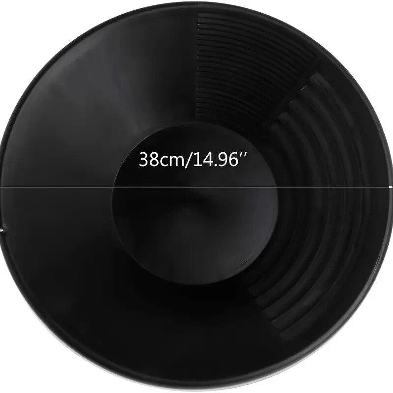 Gold-Pan-Plastic-10-and-15-inch-Fossicking-Prospecting-Panning-Dual-Riffles-Gems-376195478039-4