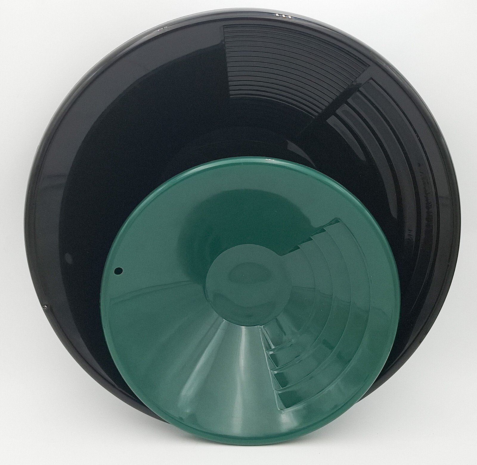 Gold-Pan-Plastic-10-and-15-inch-Fossicking-Prospecting-Panning-Dual-Riffles-Gems-376195478039