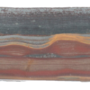 Picture of banded iron formation with jasper and hematite