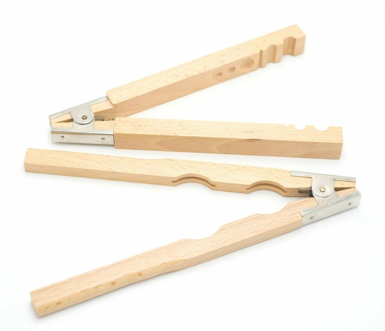 Wooden Ring And Bead Holding Clamp Polishing Jewellery Making Tools